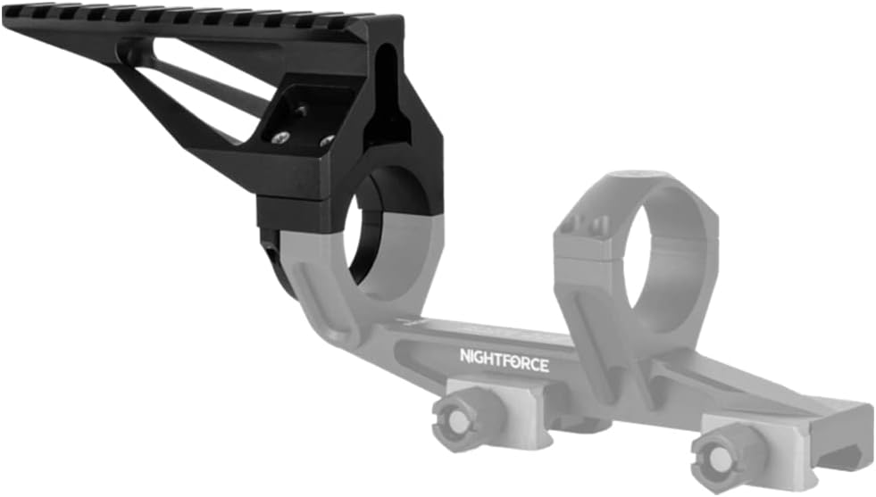 NIGHTFORCE Rap-i Rail Accessory Platform - Improved with Multimount Cap - Mounts on 4 and 6 Screw Rings and Mounts