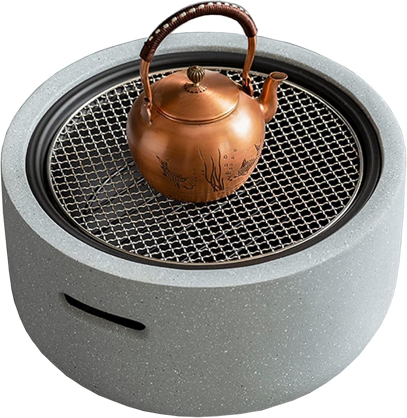 BBQ Grill Outdoor Fire Pit Wood Burning fire Pit, Garden Terrace Charcoal Heating Stove, Household Charcoal Barbecue fire Pit Table