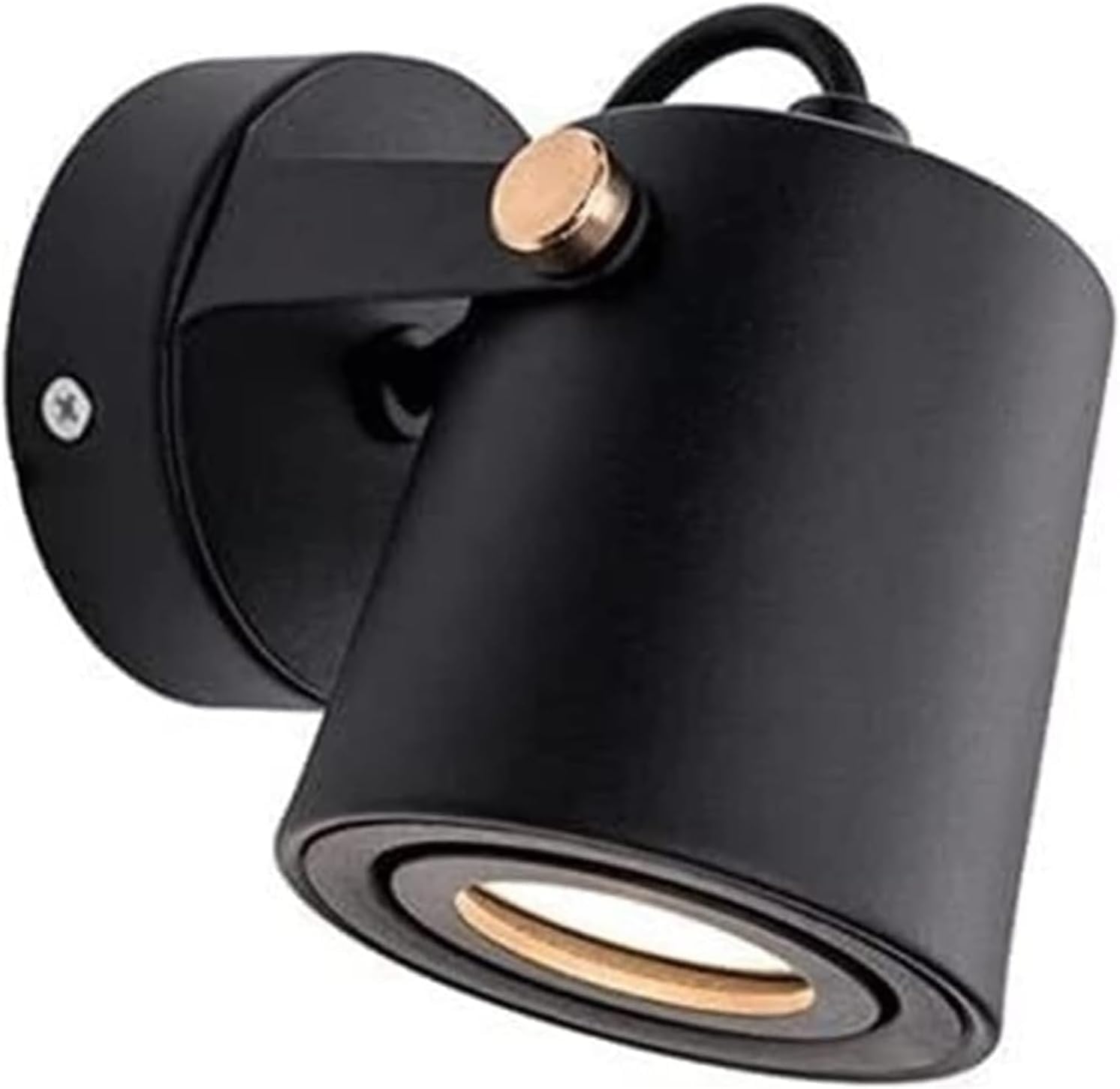 Wall Lamp Wall Mounted Replaceable Rotating Reading Wall Spotlight LED Recessed Adjustable Headboard Spot Lighting Fixture Night Lamps