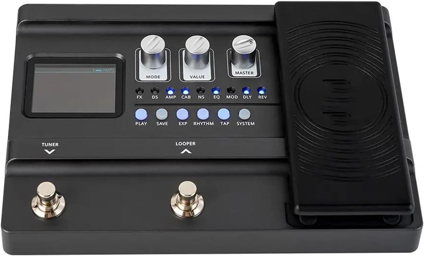 Professional Guitar Effects Pedals This Multi Effects Guitar Pedal Has 55 Built In Amp Models And Expression Pedals(BR)