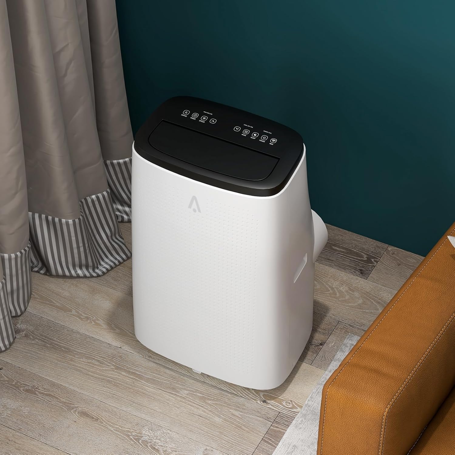 14,000 BTU Portable Air Conditioner for Rooms Up to 750 Sq. Ft, 3-in-1 AC with Dehumidifier, Fan and Cooling Modes, 24H Timer & Sleep Mode, Easy-Install, Includes Remote