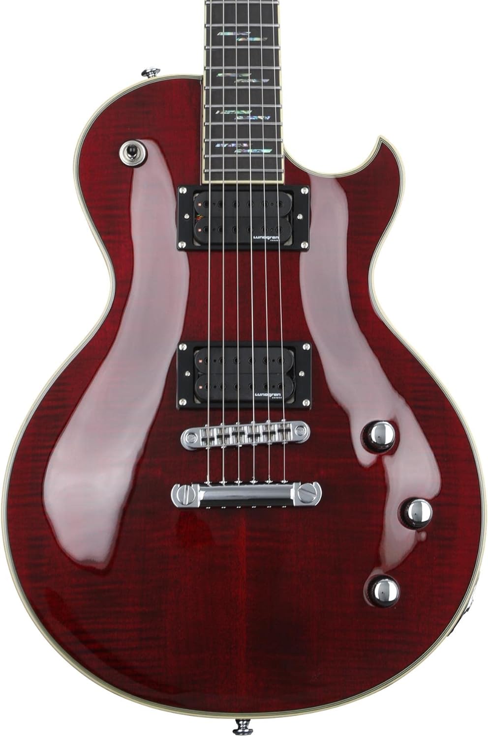 Schecter Solo-II Supreme Electric Guitar - Black Cherry