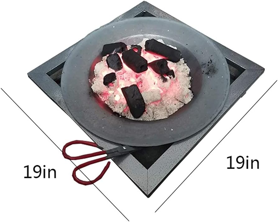 Fire pits Small Stove Outdoor Fire Pit with Log Grate Metal Firepit Patio Stove Wood Burning BBQ Grill Fire Pits Bowl, Poker for Backyard Garden Fire Pit