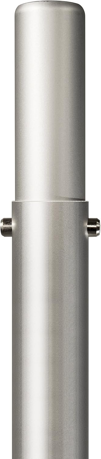 Ultimate Support TS-80S Original Series Aluminum Tripod Speaker Stand w/Integrated Speaker Adapter - Silver