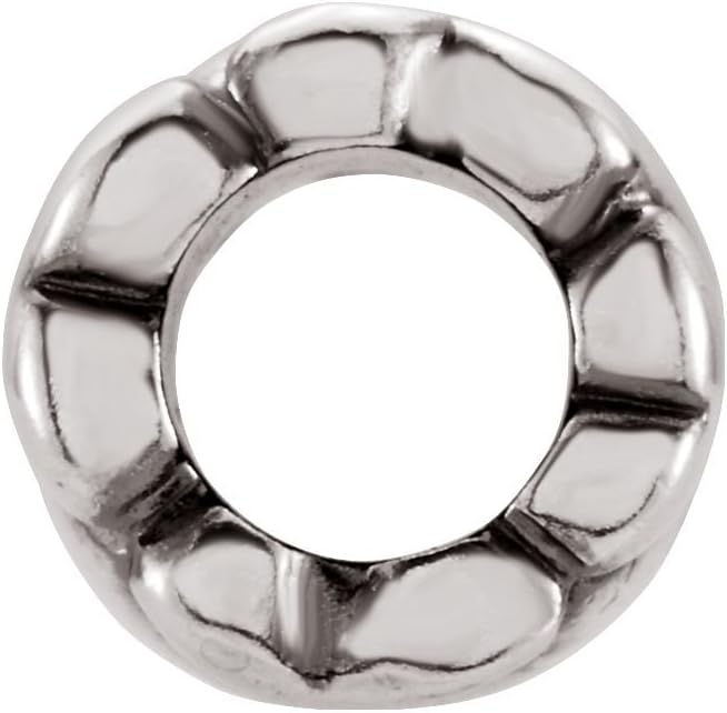 Bonyak Jewelry Sterling Silver Kera Heart Accented Bead