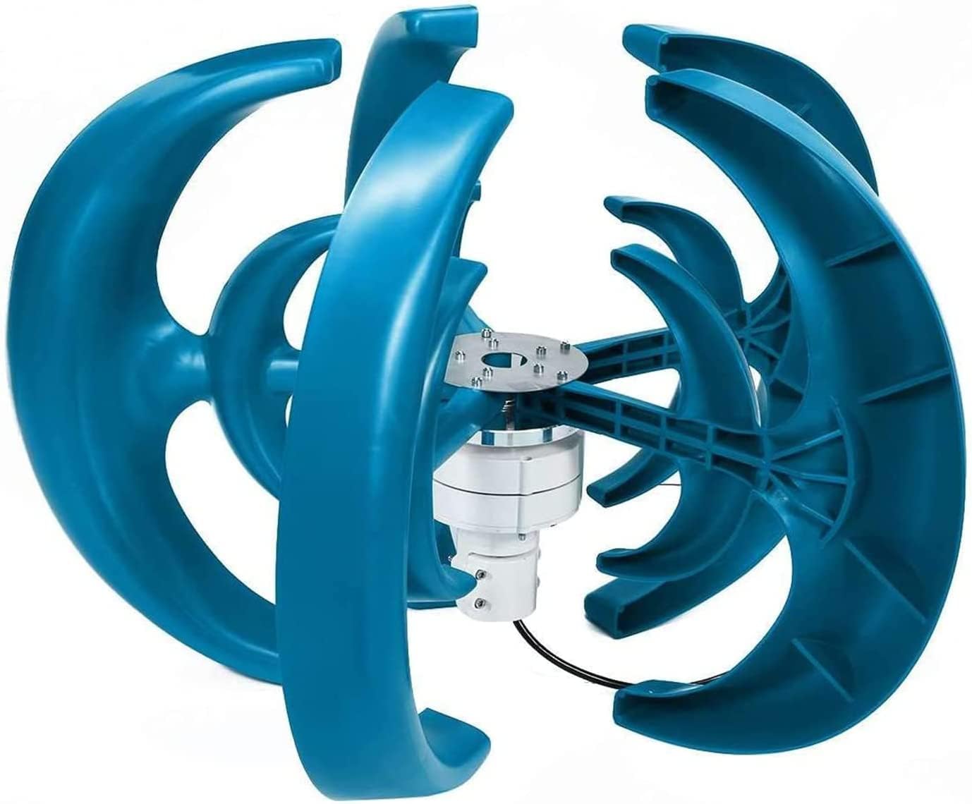 LiuSj JUnSt New Energy Vertical Wind Turbine, 5000W 12V 24V Low Wind Speed Start Rotation Alternative Accessories Off Grid Inverter