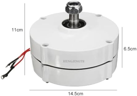 10000W Low Noise Gearless Wind Power Generator Kit, Efficient Permanent Magnet Turbine for Renewable Energy, 12V 24V 48V 220V Water Turbine System