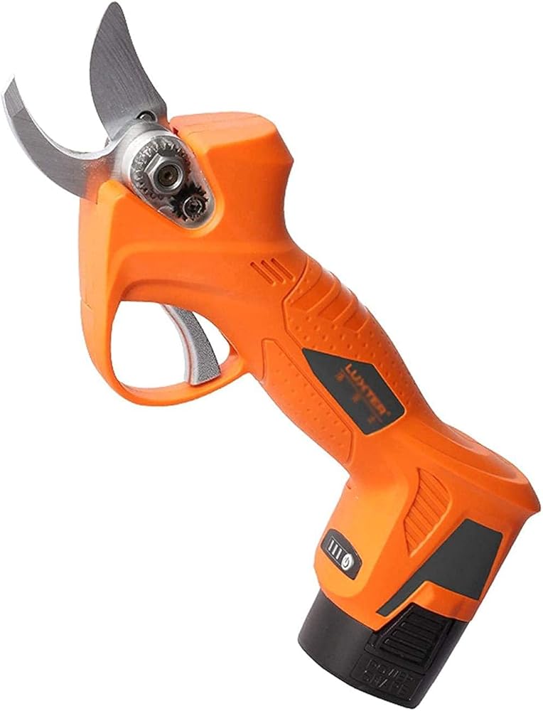 25Mm Cordless Pruning Shears Portable, Electric Pruner Hand Holding Tree Branch Pruner 500W Strong Copper Core Motor