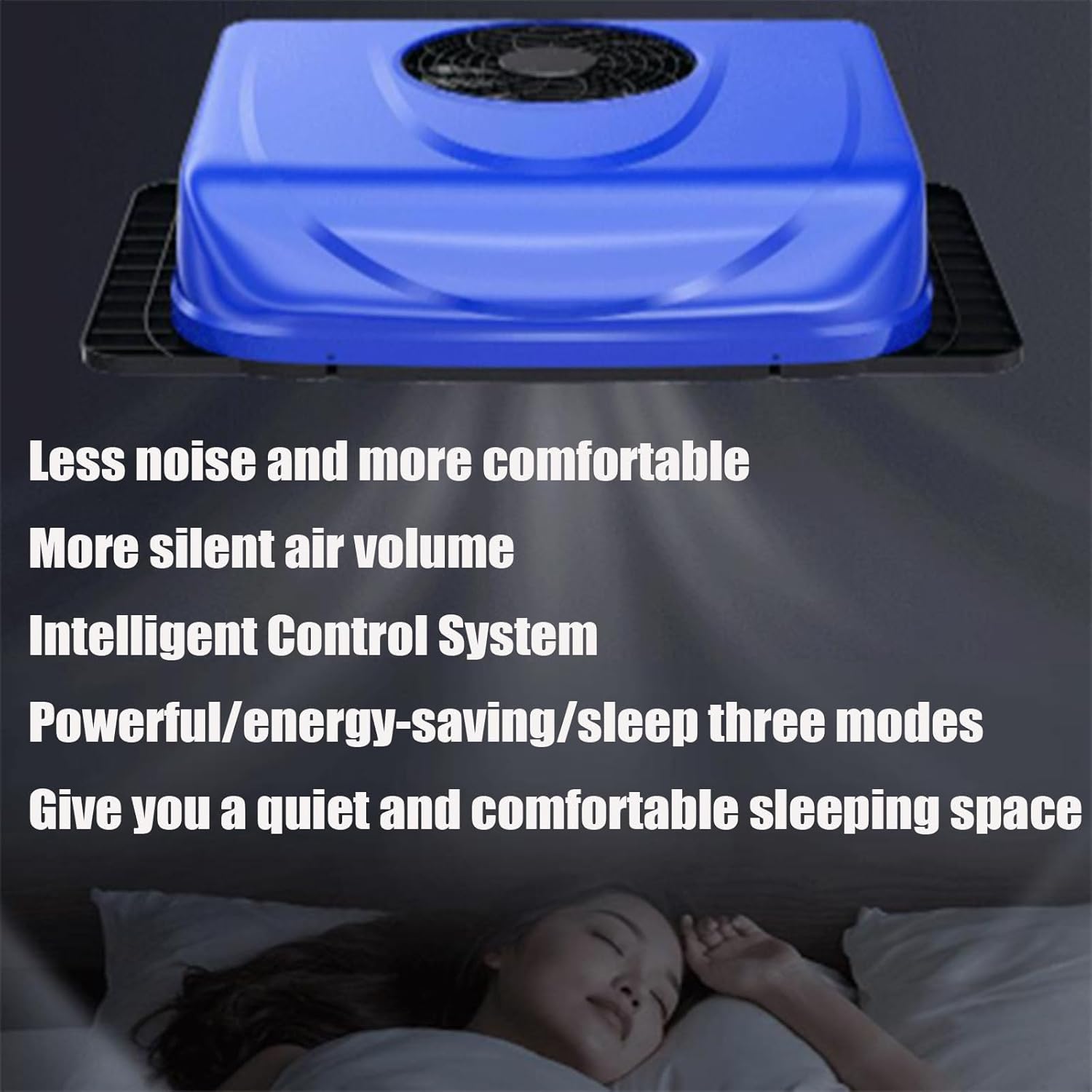 RV Air Conditioner Rv Air Conditioner, 12V/24V Overhead Heating and Cooling Air Conditioner, Frequency Conversion Electronic Control System,for Truck（24v）