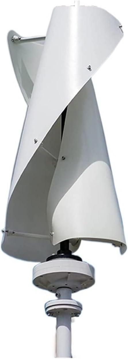 Wind Turbine Generator, 10KW Wind Turbine Generator Vertical Turbine Alternative Free Energy Windmill 24V 48V 96V Hybrid Controller For Homeuse for Marine, RV, Home(Green,12V)