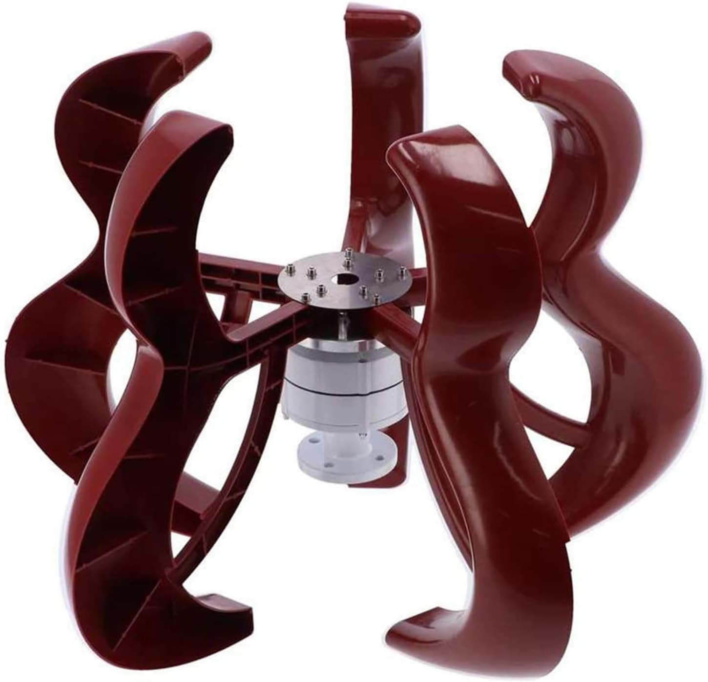 8000W 12V 24V 48V Vertical Wind Five Blades with Controller Wind Power Generator Kit Home Camping