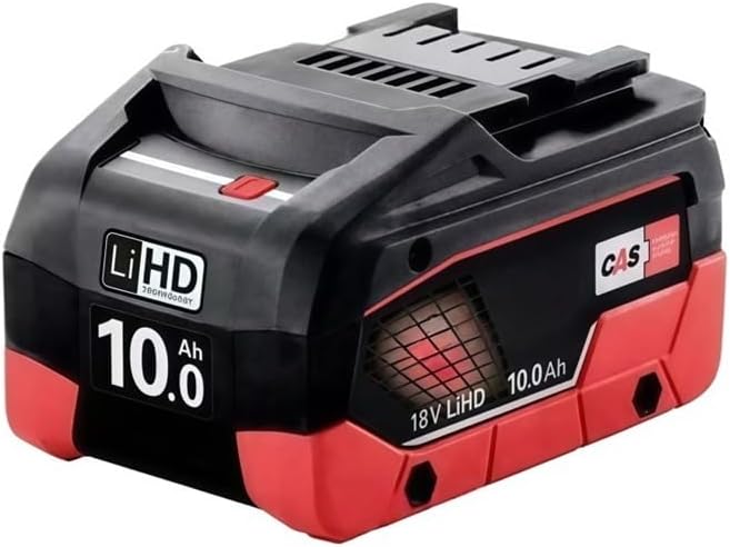 18V 4.0AH-10.0AH Replacement Battery Compatible with Metabo Cordless Power Tool - for 625367000, 321001490, 625369000, 625549000 Durable Battery(10.0Ah)