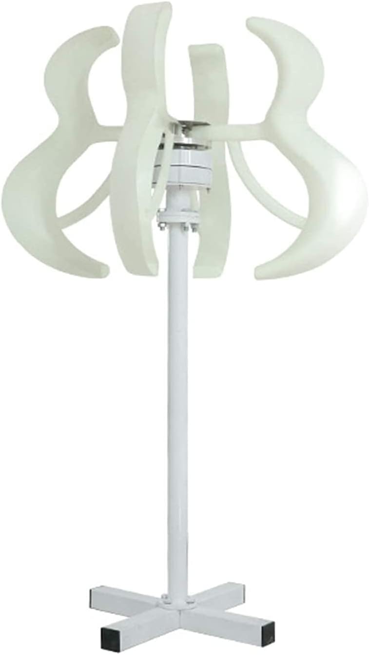 5000W Wind Turbine Generator 12-220V Wind Blade Option with Waterproof Charge Controller Fit for Home Or Camping