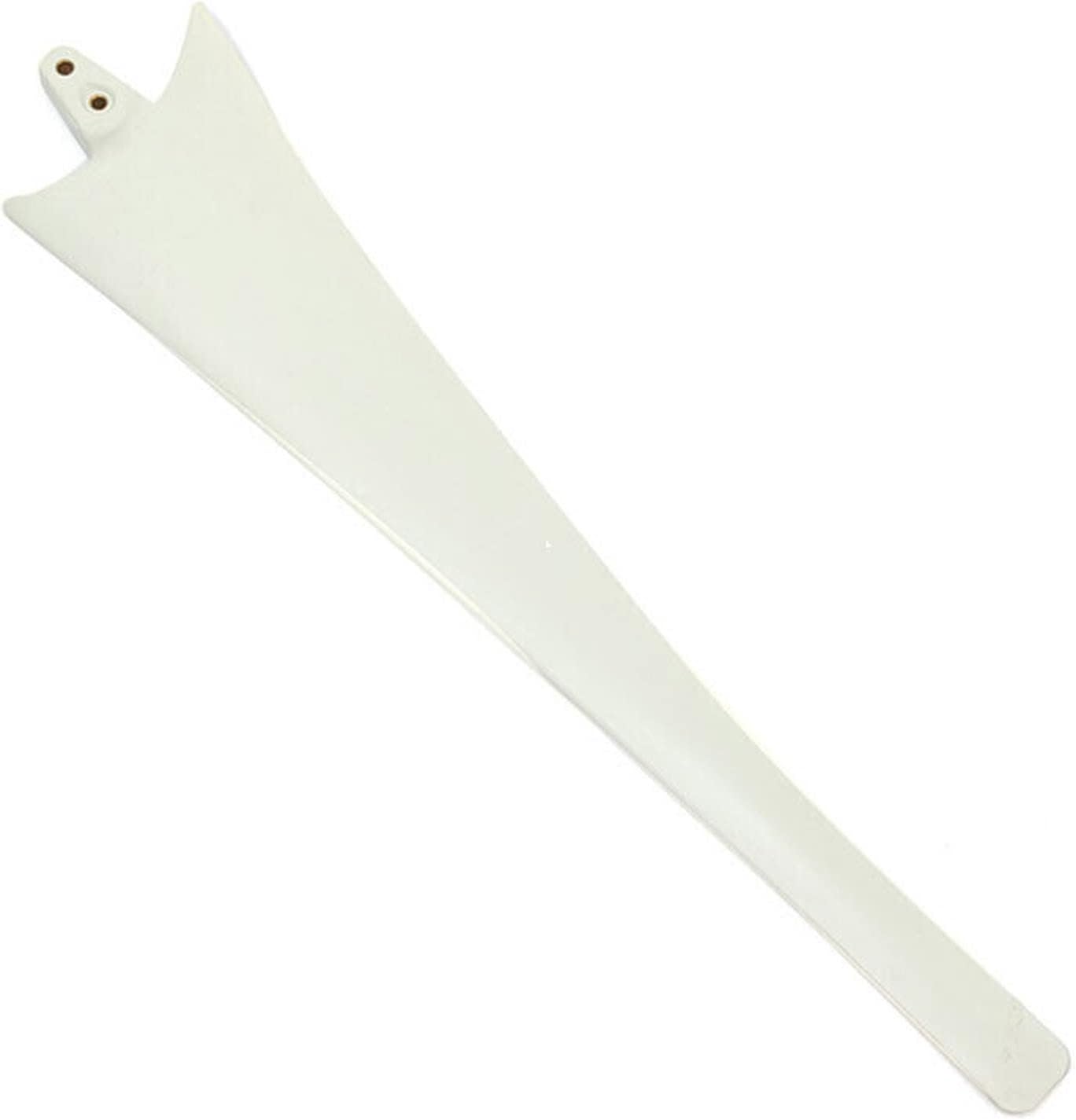 DIY High Strength Nylon Fiber Windmill Parts 600mm Horizontal Wind Turbine Generator Kit White Wind Power Generator Wind Turbine Blades (Color : White, Size : 5PC)