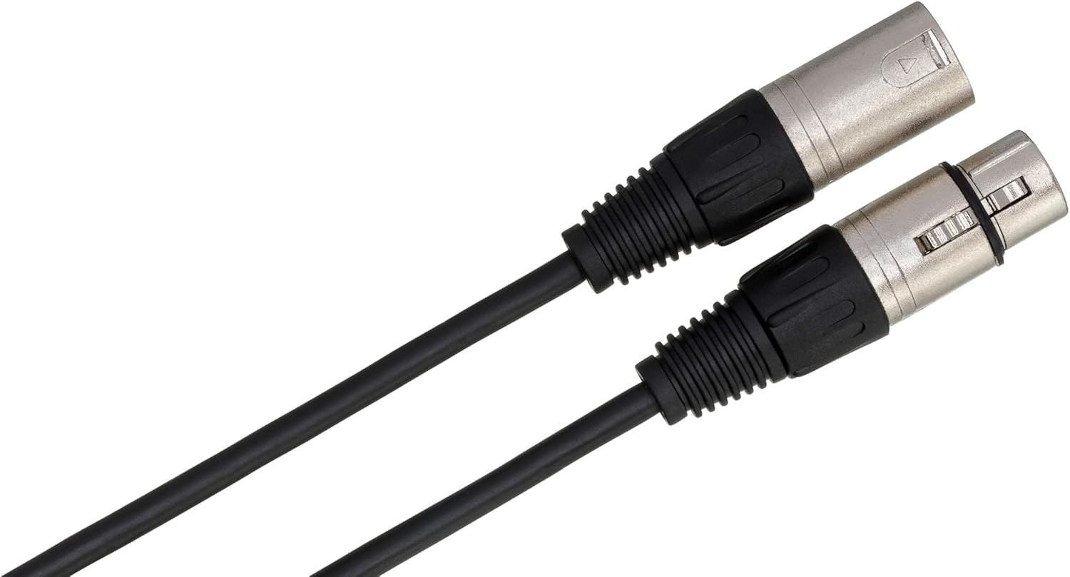 Hosa EBU-100 AES/EBU Cable, Hosa XLR3F to XLR3M, 100 Feet