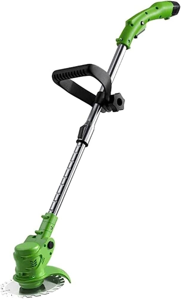 Cordless Grass Strimmer Electric Lawn Mower Small Household Lawn Mower Rechargeable Lawn mower-1600W-mowing/weeding/shrubs Easily Replace Manual weeding-36V-18000mA Outdoor