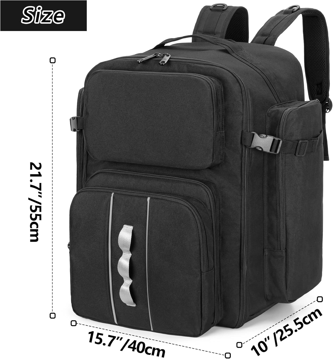 RC Backpack for 1/10 Car, RC Storage Bag with Multi Pockets for Tools and Other Accessories, Easy Carrying with Adjustable Shoulder Strap (Patent Design)