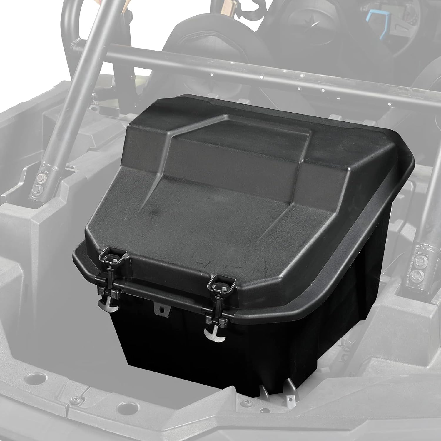 KIWI MASTER Rear Cargo Box for 2014-2023 Polaris RZR XP 1000 900 Turbo, 2020-2026 RZR Trail/S Accessories Replace OEM # 2881193 Waterproof 69 QT Bed Storage Bin