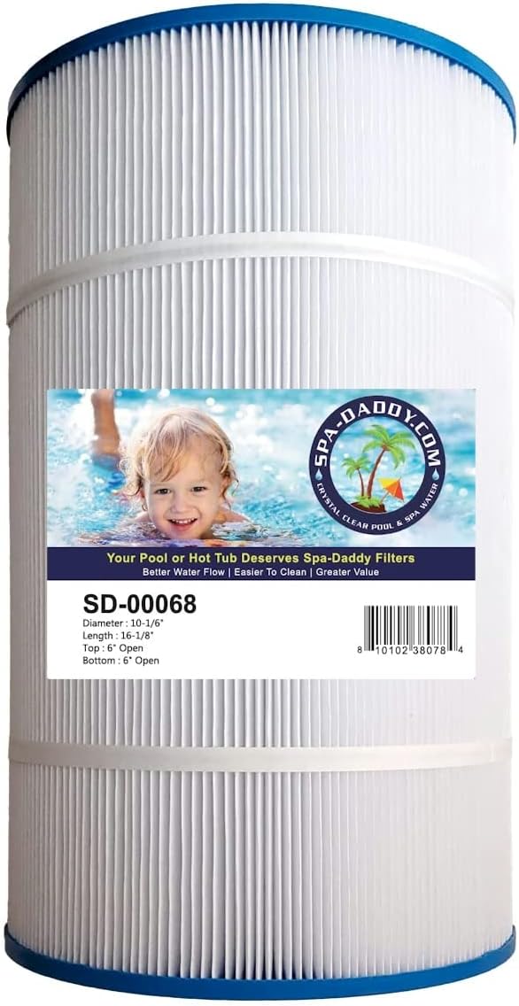 Spa-Daddy SD-00068 Filter - Replacement for American Predator 75 | Clean & Clear 75 | Cal Spas Replaces Pleatco PAP75 | Filbur FC-0685 | Unicel C-9407