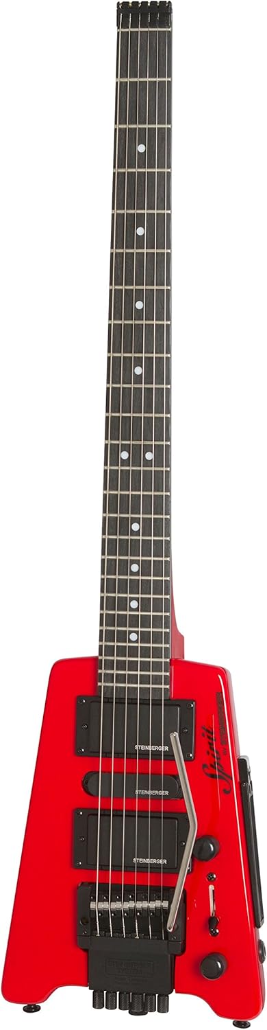 Spirit GT-PRO Deluxe Electric Guitar in Hot Rod Red