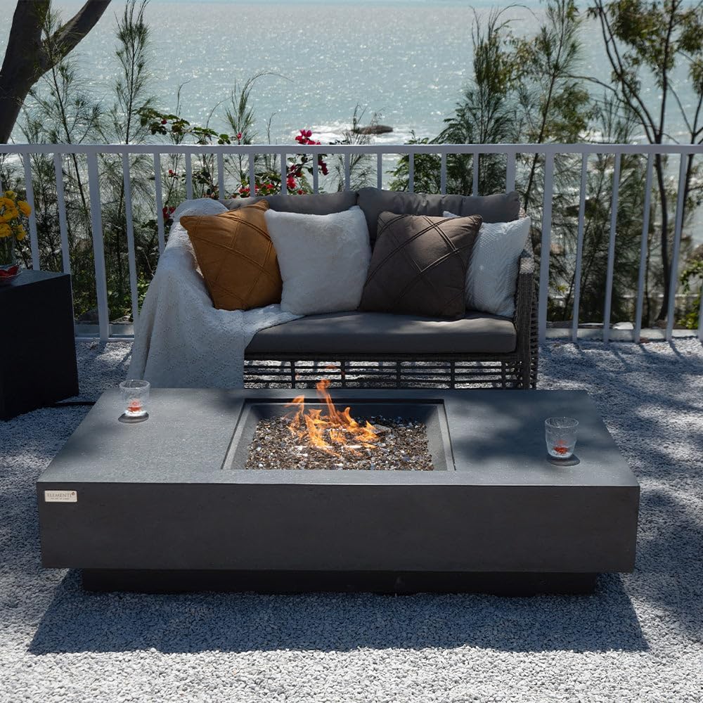 Cannes Concrete Fire Pit 60