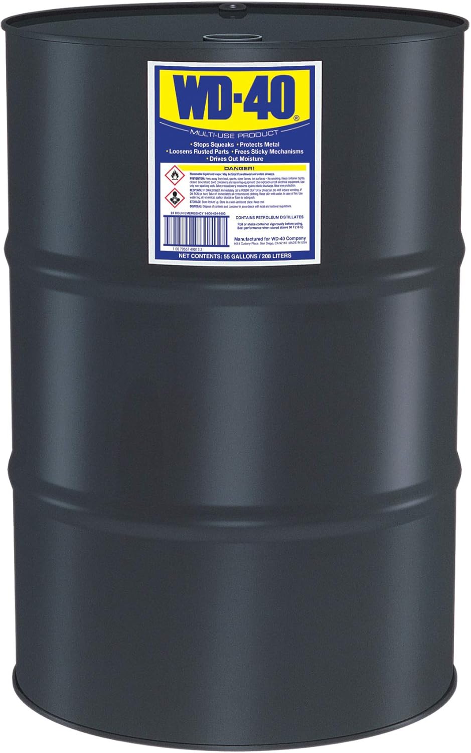 WD-40 Multi-Use Product, 55 - Gallon Drum,