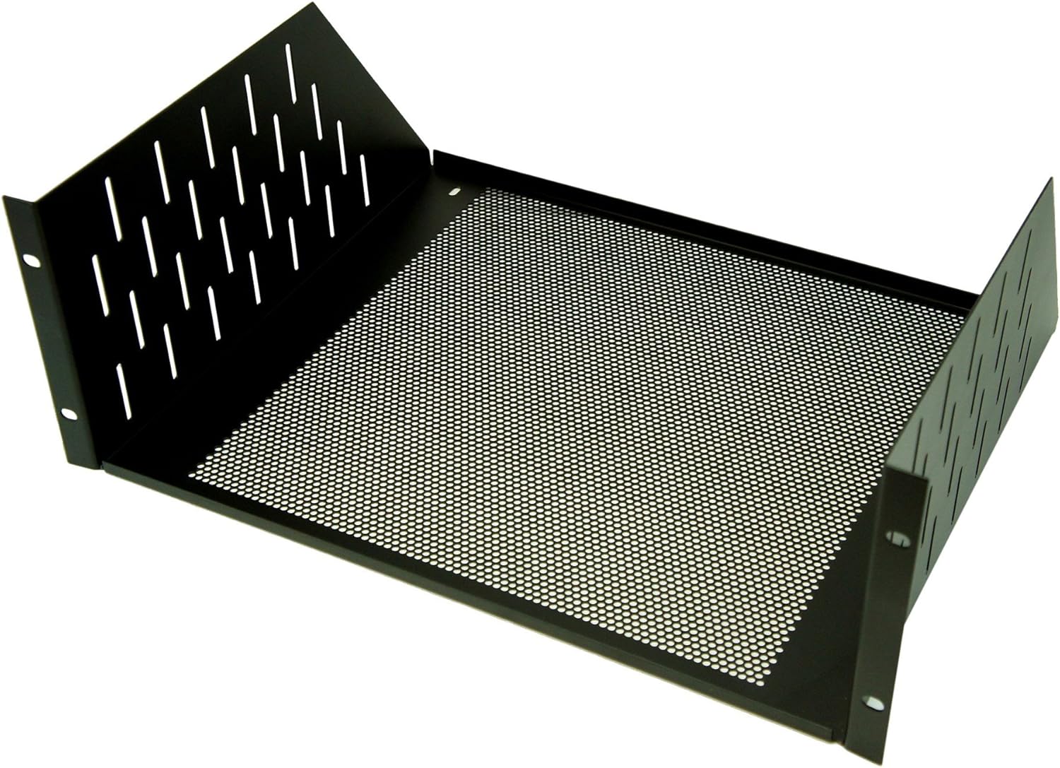 Penn Elcom R1194/4UVK Vented Rack Shelf 4U Steel, Black