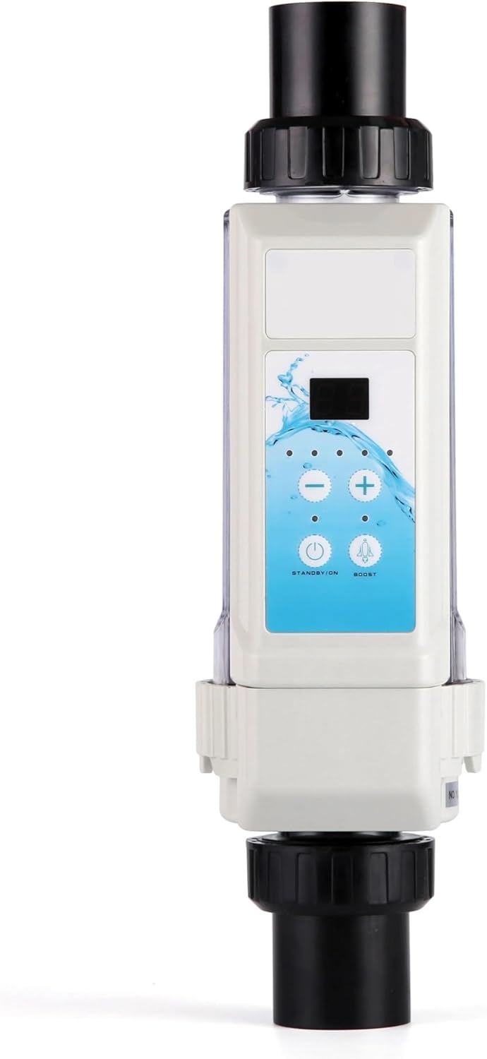 Swimming Pool Salt Chlorinator 8/16g/12g/20g/h SPA Chlorine Machine Generator System Versatile Applications(20g)