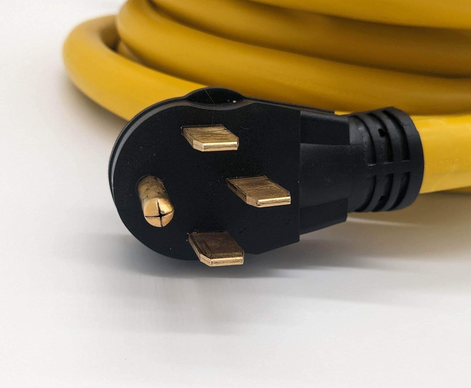 Connecticut Electric 25 Foot Generator Power Extension Cord, 50 Amp, 4 Prong, NEMA 14-50P to SS2-50R (CS6364)