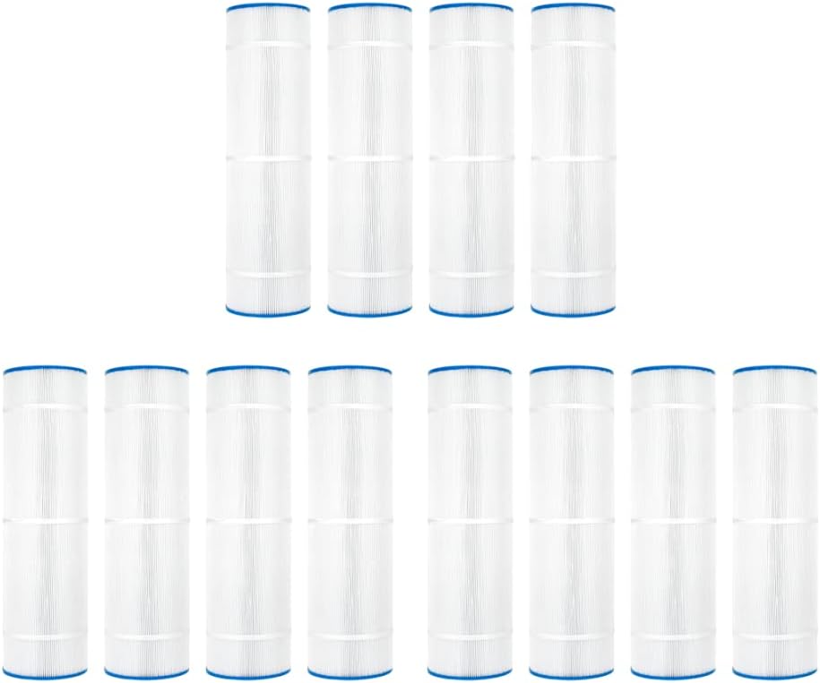 Doheny's PA1061 Pool Spa Filter | Replacement Filters for Hayward SwimClear C4025 | Replaces Pleatco PA106, Unicel C-7488, Filbur FC-1226 | OD: 7”, Length: 25 1/2”, Top & Bottom Opening: 3” | 12-Pack