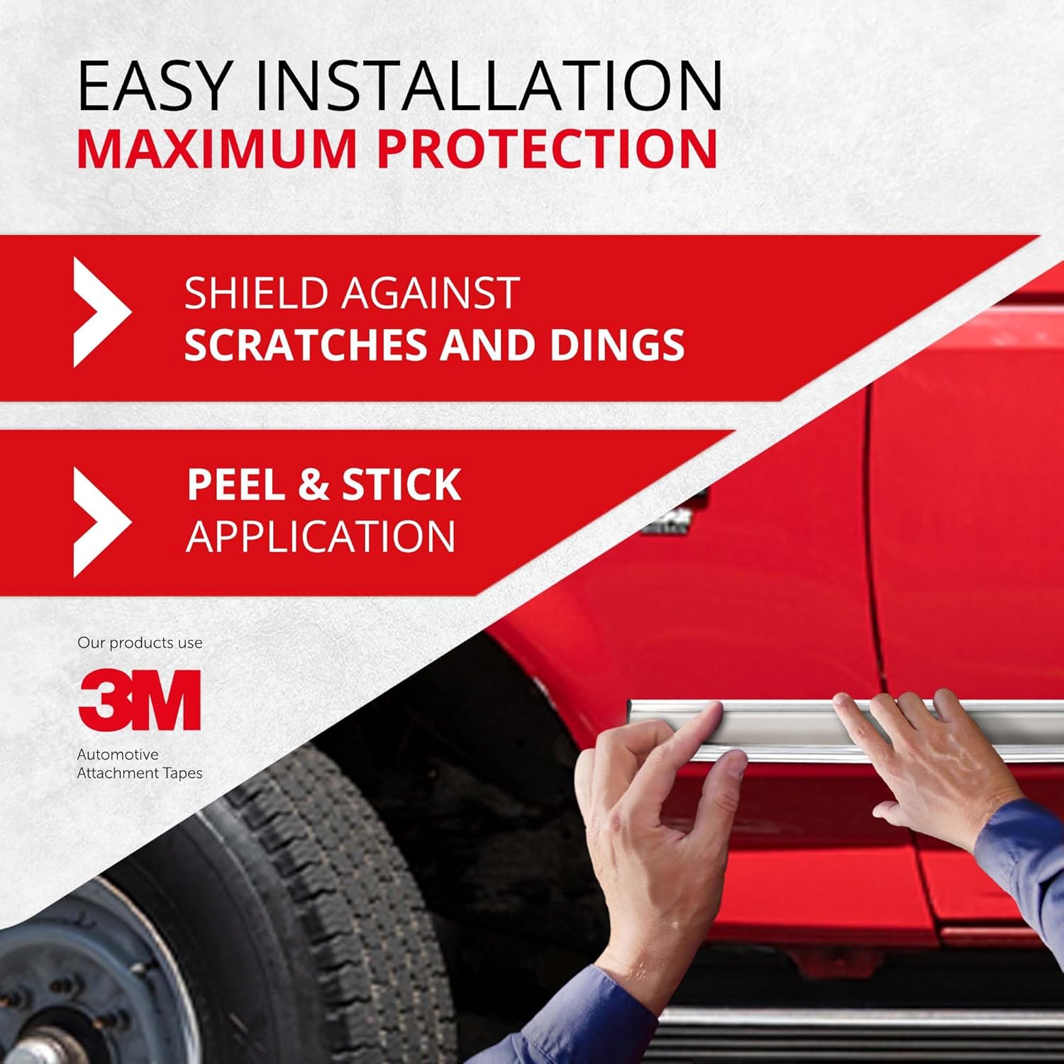 All-Fit Automotive Replacement Old Style Body Side Molding (2