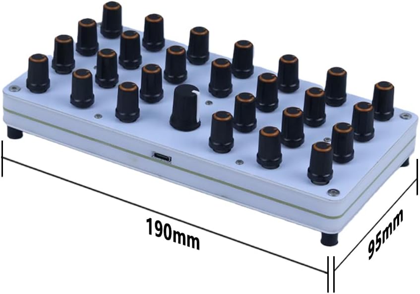 27 MIDI Knobs Knob Custom CC Information USB-C Interface Music Host Software Controller