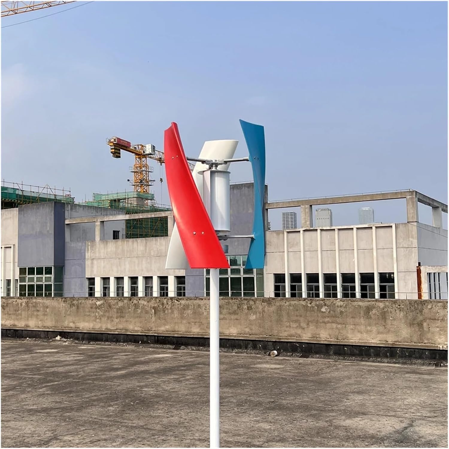 10KW Vertical Axis Wind Turbine Generator for Home, Farm & RVs - High Efficiency 12V/24V/48V/96V, Ideal for Sustainable Energy Solutions,N