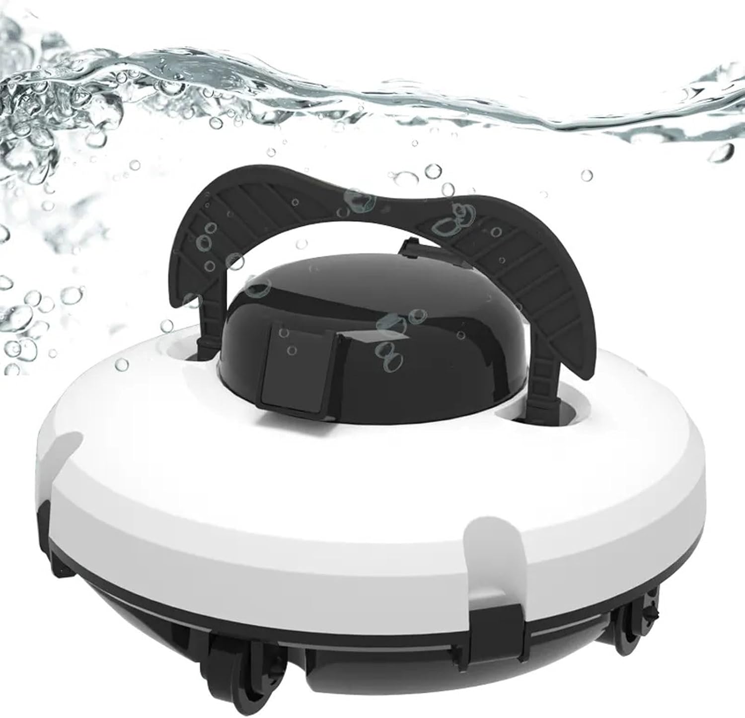 Automatic Cordless Pool Vacuum Cleaner,Robotic Pool Cleaner,Portable Electric Pool Cleaning Robot,with Cruising 120 Min for Above Ground & In-Ground Pools