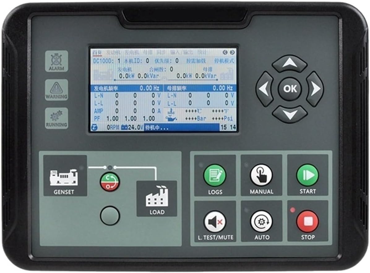 Generator Parallel Controller DC100D Genset Control Board with RS485 Interface