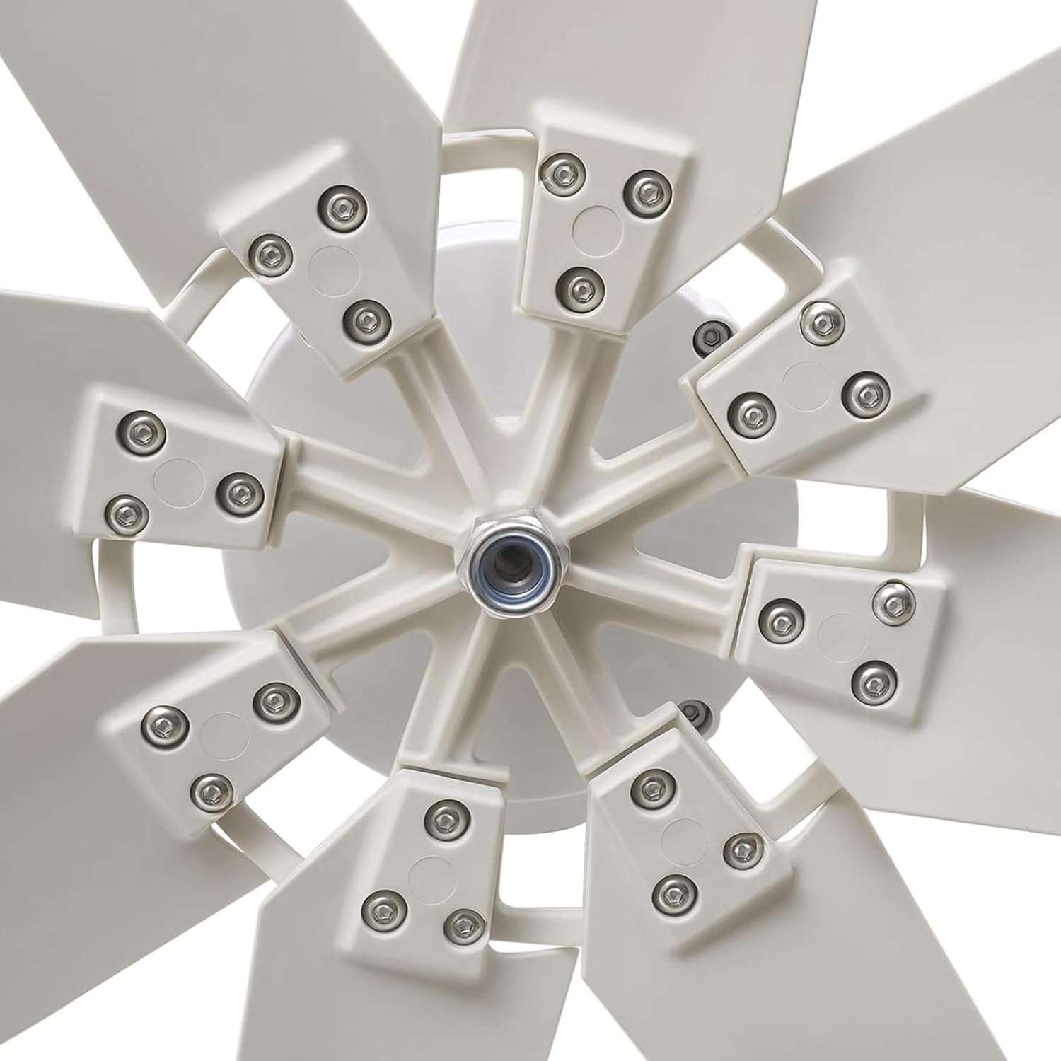 Wind Turbine Generator Kit, 12V 24V 48V 1500W Wind Power Generator with 8 Blade and MPPT Charge Controller for Marine, Home Hybrid Solar Wind System