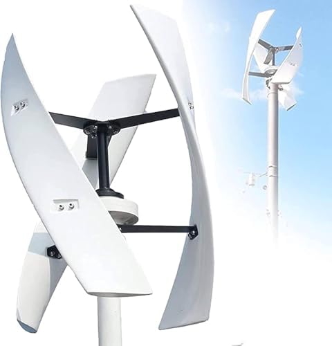 20000W Vertical Wind Turbine Generator Kit - Eco-Friendly 12V/24V/48V/220V Off-Grid Energy System for Home Power Production, Renewable Energy Solution for Sustainable Living