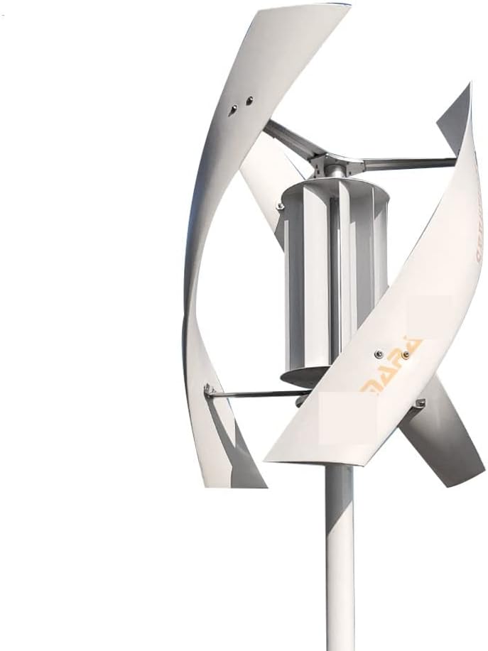 Wind Turbine 2000w Wind Turbine Generator 48v Alternative Energy Generator 220v AC Output Household Complete Kit With Controller Inverter (Color : Turbine Only, Size : WHITE_48V_1000W)