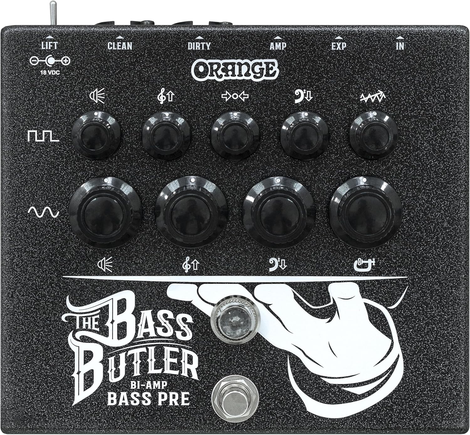 Orange Bass Butler Biamplified Bass Preamp Pedal