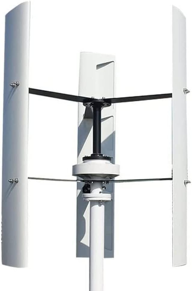 CAJUCA 1000W Vertical Wind Turbine Generator Free Energy Generator Windmill Motor with Controller for Marine Boat Home Factory Use
