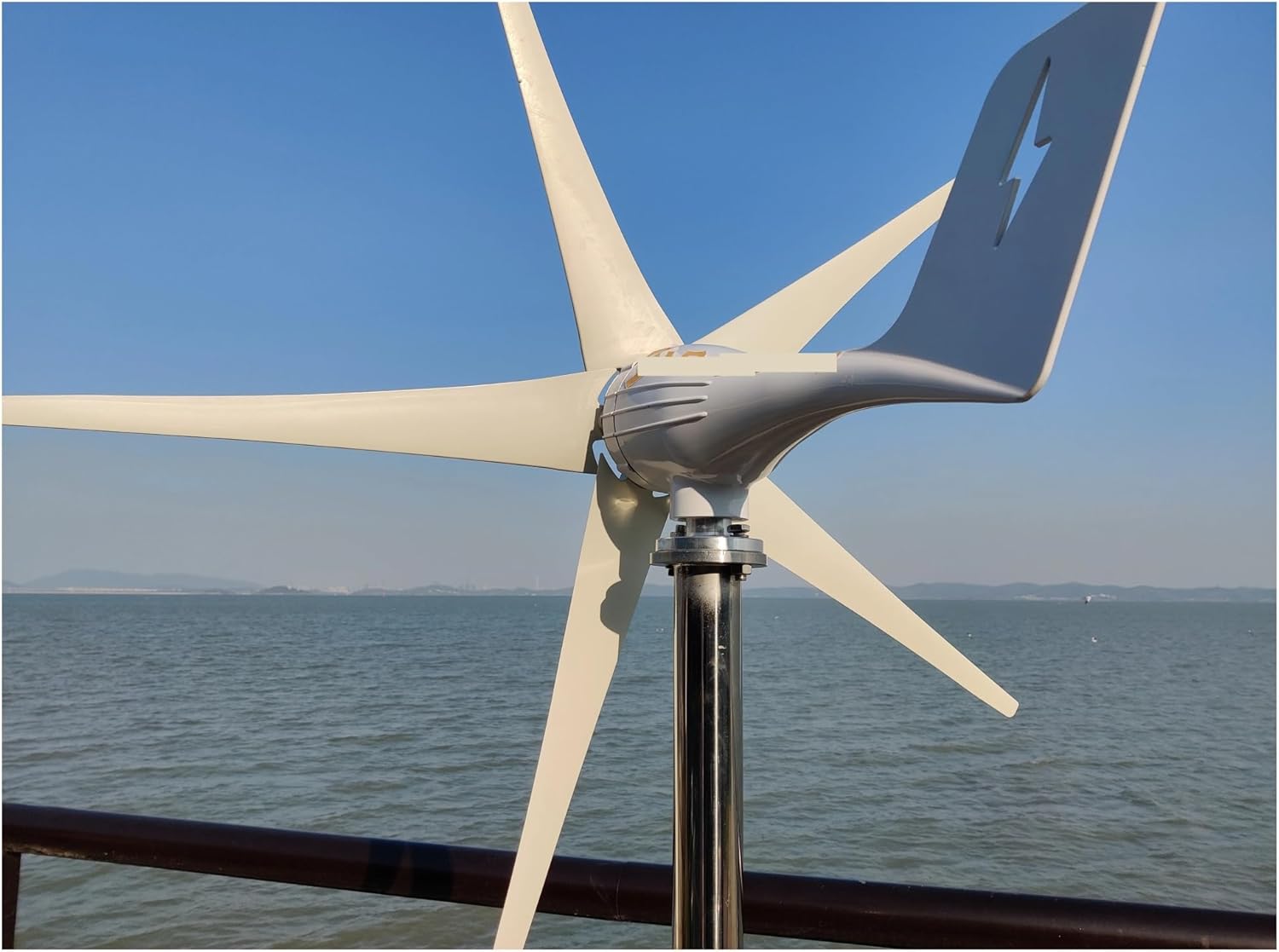 3000W Wind Turbine Generator Kit, Horizontal Wind Turbine Generator 12V 24V 48V Powerful Dynamo with MPPT Off Grid System Homeuse Windmill Low Starting Speed for Home(Off Grid System,12V)