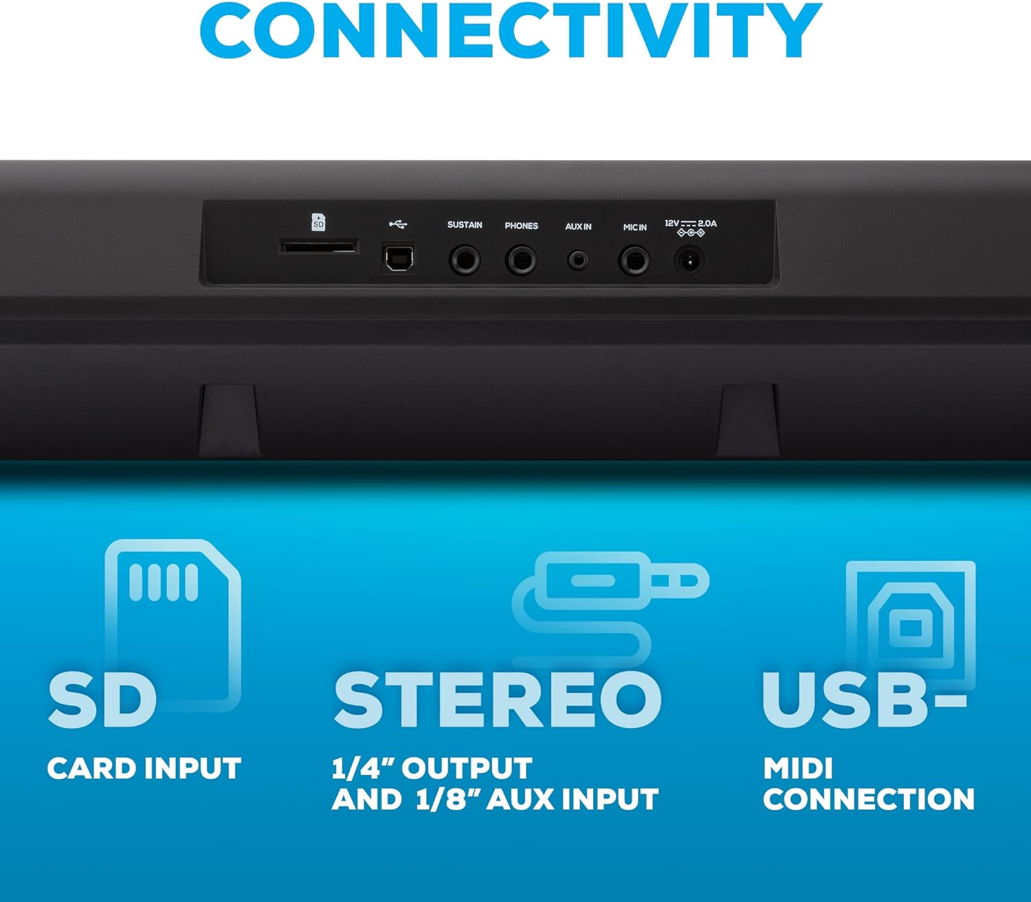 Alesis Harmony 61 Pro - 61 Key Keyboard Piano with Adjustable Touch Response, USB Midi, 580 Sounds, X/Y Performance Touchpad with DJ-Style FX