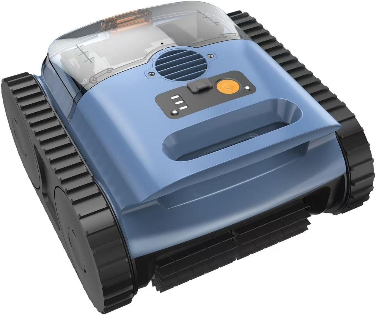 Pool Vacuum for Above Ground Pool & Inground Pools, Smart Navigation Robtic Pool Cleaner with Up to 180 Mins Run time & 2150 Sq.ft, Wall and Waterline Cleaning Vacuum