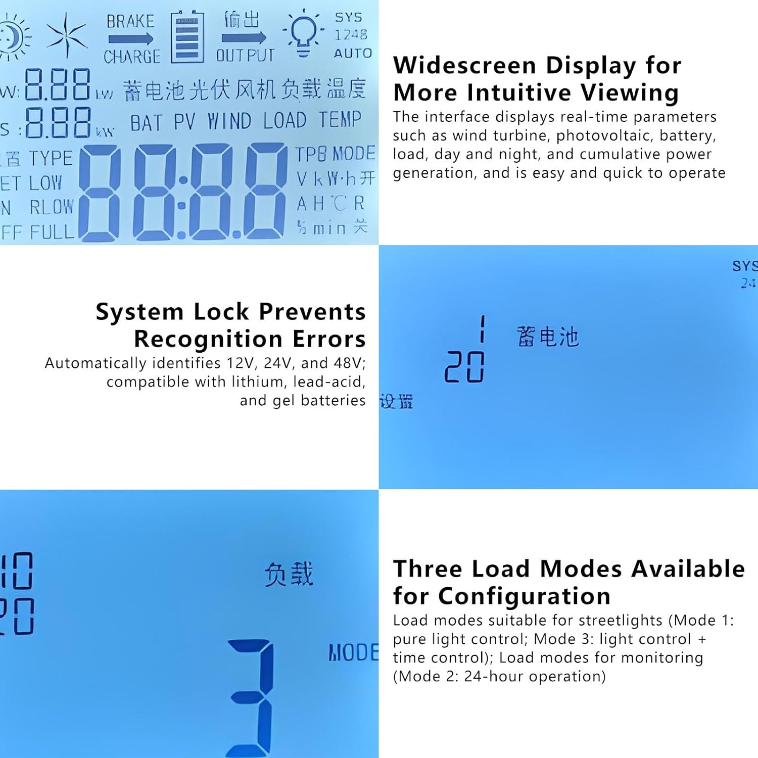 MPPT Boost Charging Regulator,for Wind Turbine,Solar Panel,15KW Wind Solar Hybrid Charge Controller,12V 24V 48V Auto Regulator 24V/48V(Auto)
