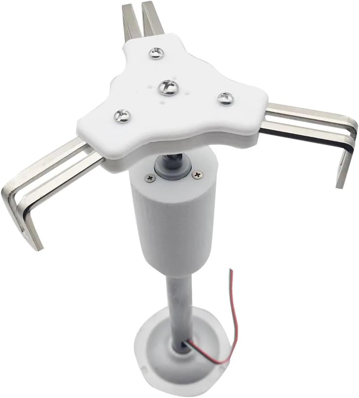 Wind Power DIY Kit Vertical Three-Blade Wind Generator Model Three-Phase Permanent Magnet Brushless Generator Low-Speed Windmill Portable Tools Learn About Renewable Energy & Power