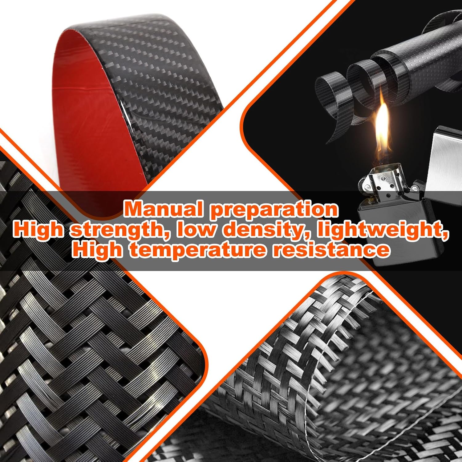 Car Door Sill Protector for Hummer EV SUV Pickup Accessories Soft Carbon Fiber Door Entry Guard Door Sill Scuff Plate Stickers Sticker Decoration Compatible with Hummer EV 2022-2024 2025 2026 (Black)