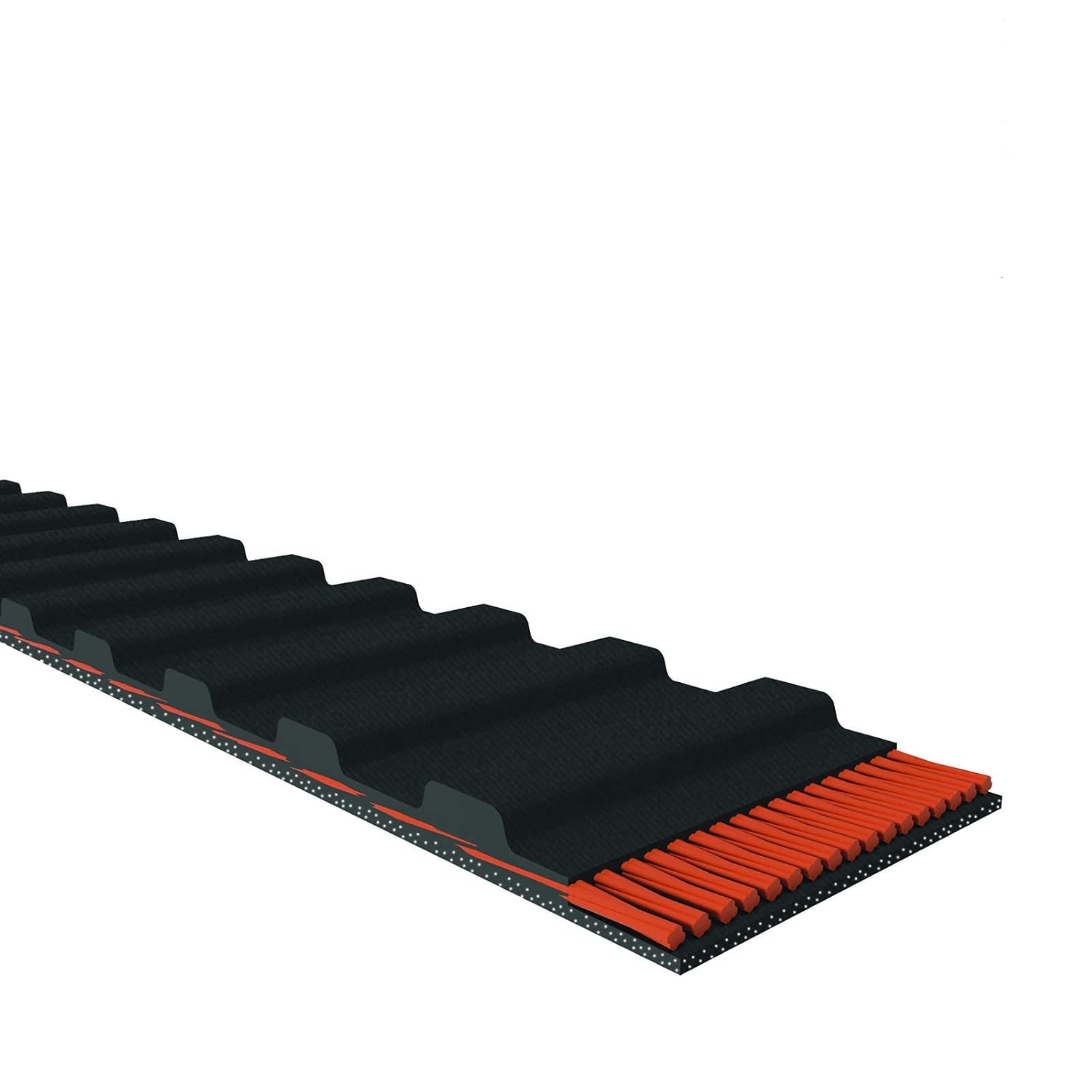 Replacement for 1260XH400 Replacement Belt fits for Metric for Standard - Belts for Automotive, Industrial, and Generator Use