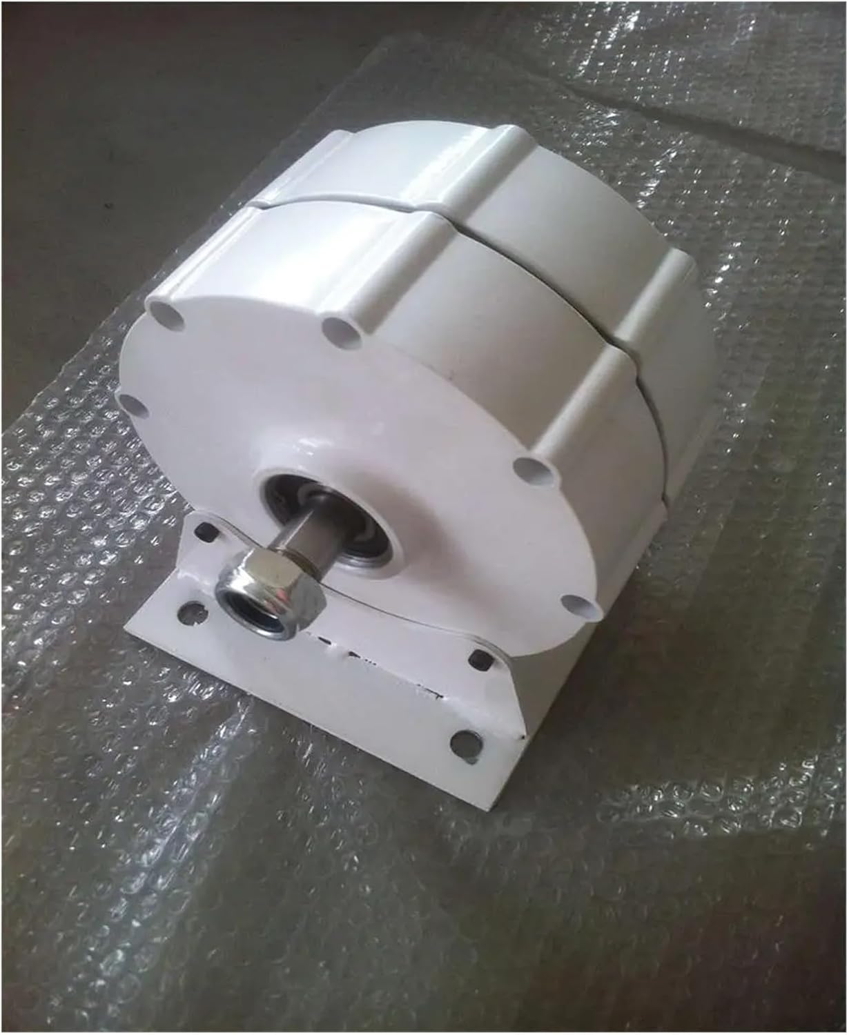 Wind Turbine Generator Kit, Three Phase Permanent Magnet nerator 500W PMG Alternator with DC Controller for Horizontal Or Vertical Wind Turbine for Hybrid Solar Wind System(WB,Double Shaft_48V)