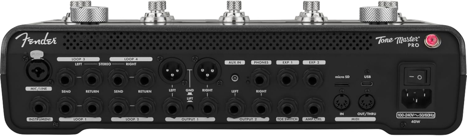Fender Tone Master Pro Multi-Effects Guitar Workstation