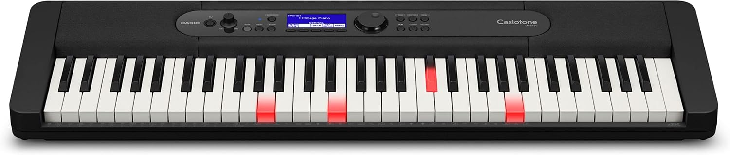 Casio LK-S450 Premium Keyboard Pack with Stand, AC Adapter and Headphones